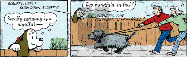 Fred Basset - Wednesday April 23, 2014 Comic Strip
