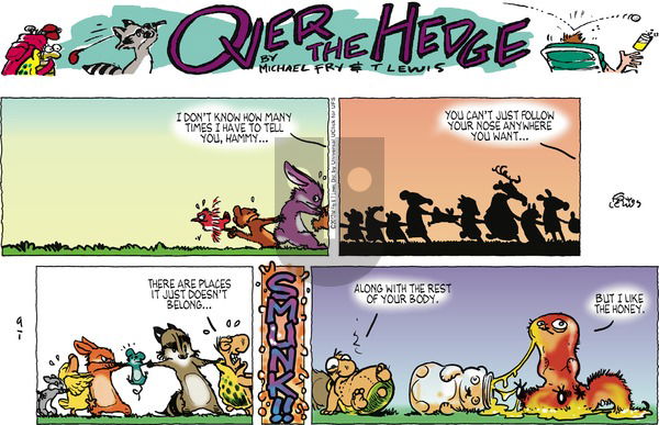 Over the Hedge on Sunday September 1, 2013 Comic Strip