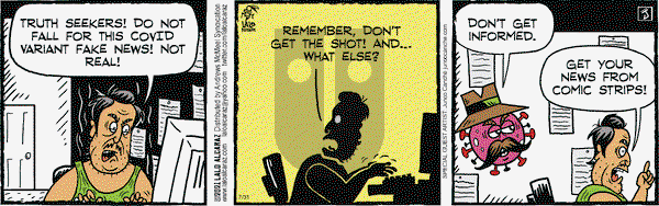 La Cucaracha on Saturday July 31, 2021 Comic Strip