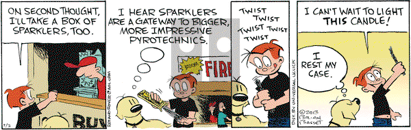 Red and Rover on Tuesday July 2, 2013 Comic Strip