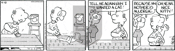 Drabble on Thursday April 10, 2008 Comic Strip