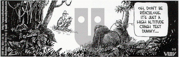 Non Sequitur on Friday September 5, 1997 Comic Strip