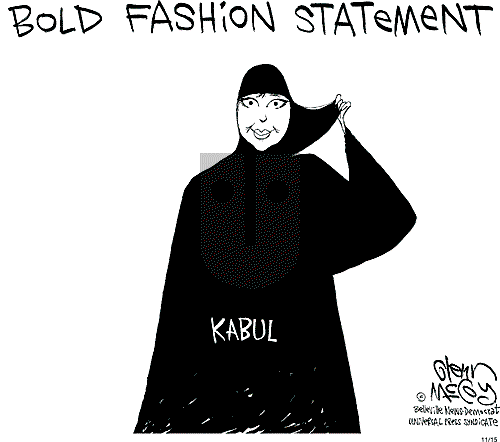 Glenn McCoy on Thursday November 15, 2001 Comic Strip