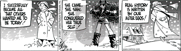 Rose is Rose on Tuesday December 18, 2001 Comic Strip