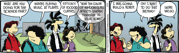 The Buckets on Monday October 30, 2017 Comic Strip