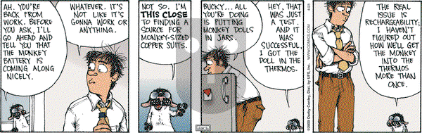 Get Fuzzy on Thursday April 23, 2009 Comic Strip