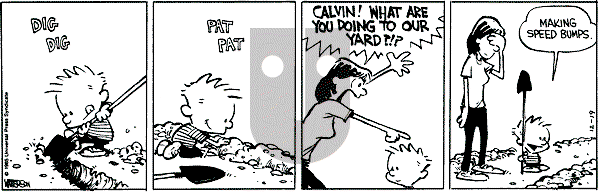Calvin and Hobbes - Thursday December 19, 1985 Comic Strip