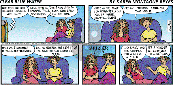 Clear Blue Water on Sunday October 15, 2006 Comic Strip