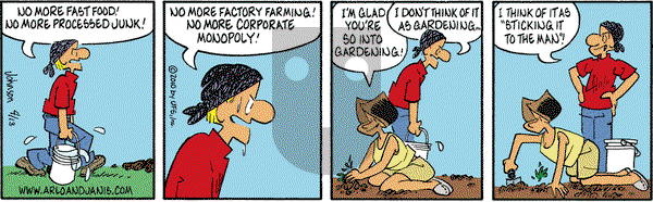 Arlo and Janis - Tuesday April 13, 2010 Comic Strip