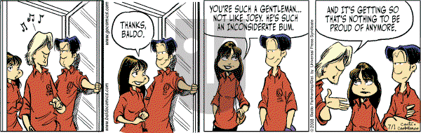 Baldo on Tuesday July 1, 2008 Comic Strip