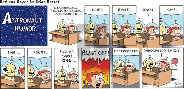 Red and Rover on Sunday May 25, 2014 Comic Strip