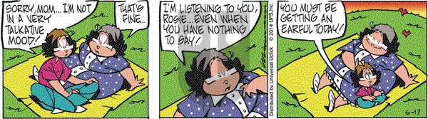 Rose is Rose on Tuesday June 17, 2014 Comic Strip