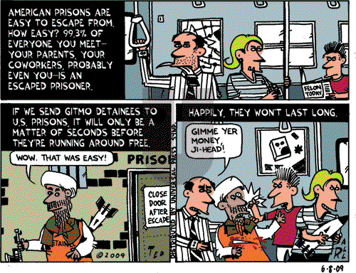Ted Rall on Monday June 8, 2009 Comic Strip