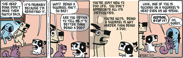 Pooch Cafe on Friday July 17, 2015 Comic Strip