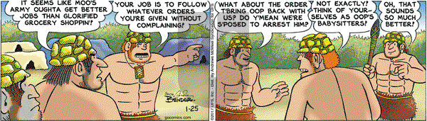 Alley Oop on Wednesday January 25, 2017 Comic Strip