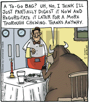 The Argyle Sweater - Thursday March 1, 2012 Comic Strip