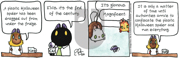 Breaking Cat News on Monday January 20, 2020 Comic Strip