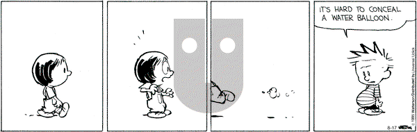 Calvin and Hobbes on Monday August 17, 2015 Comic Strip
