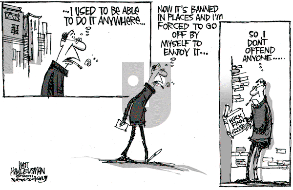 Matt Davies on Sunday January 16, 2011 Comic Strip
