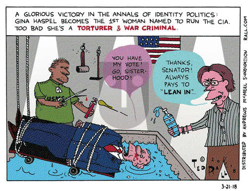 Ted Rall on Wednesday March 21, 2018 Comic Strip