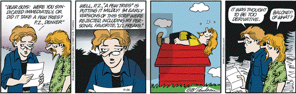 Doonesbury - Saturday November 26, 2022 Comic Strip
