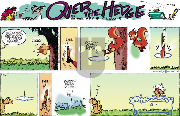 Over the Hedge on Sunday May 25, 2014 Comic Strip