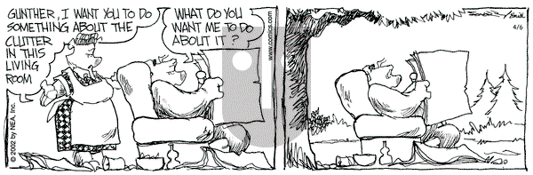 The Grizzwells on Friday June 28, 2002 Comic Strip