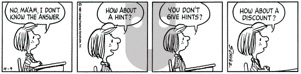 Peanuts on Thursday April 9, 1981 Comic Strip