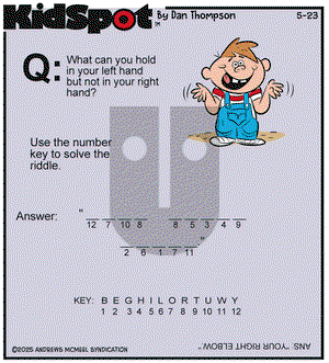 KidSpot on Friday May 23, 2025 Comic Strip