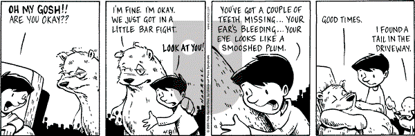 Big Top on Tuesday April 8, 2003 Comic Strip