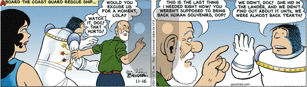 Alley Oop on Wednesday November 16, 2011 Comic Strip