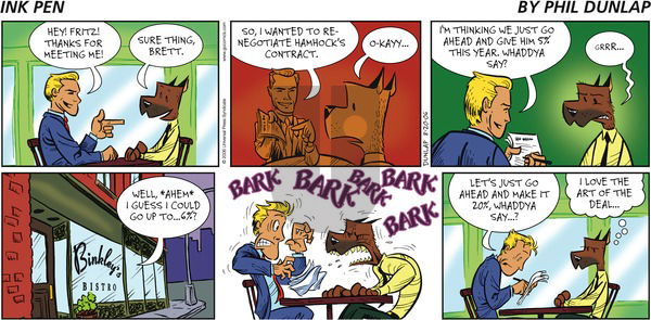 Ink Pen on Sunday August 20, 2006 Comic Strip