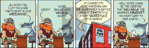 Ink Pen - Monday July 6, 2009 Comic Strip
