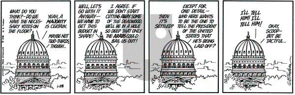 Doonesbury on Tuesday January 28, 1975 Comic Strip