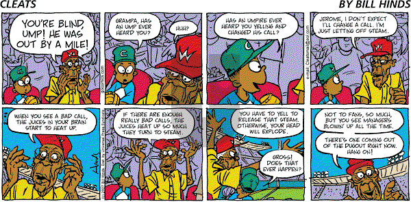 Cleats - Sunday August 26, 2007 Comic Strip