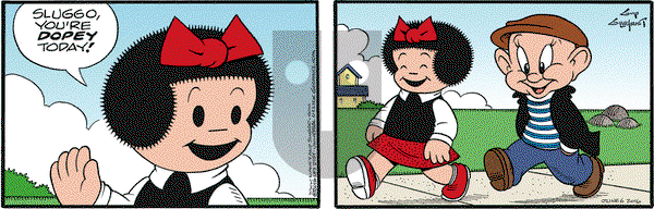 Nancy on Monday June 6, 2016 Comic Strip