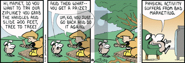 DeFlocked on Friday July 31, 2020 Comic Strip