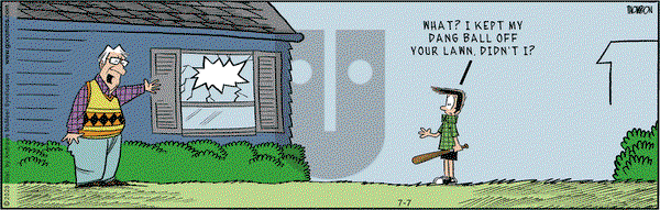 Grand Avenue on Friday July 7, 2023 Comic Strip