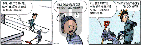 Frazz on Friday January 1, 2010 Comic Strip