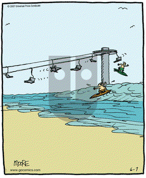 In the Bleachers on Thursday June 7, 2007 Comic Strip