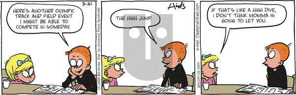 Cleats on Friday March 21, 2008 Comic Strip