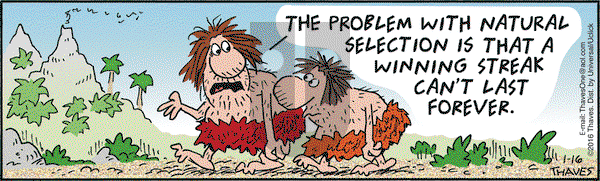 Frank and Ernest on Saturday January 16, 2016 Comic Strip