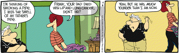 The Buckets on Friday December 9, 2011 Comic Strip