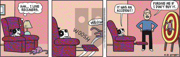 Pooch Cafe on Saturday April 21, 2018 Comic Strip