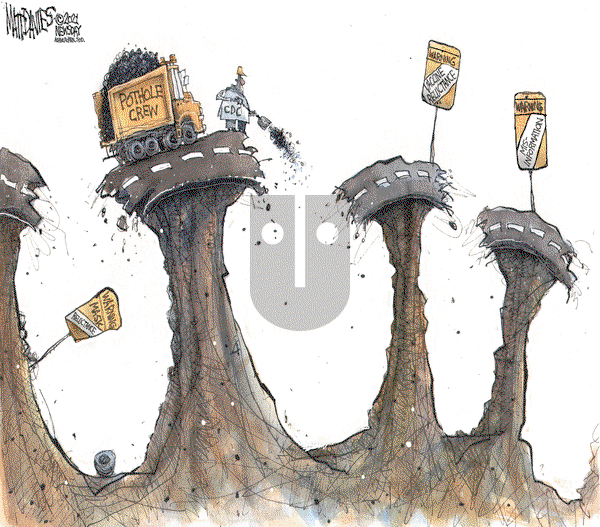 Matt Davies on Wednesday May 12, 2021 Comic Strip