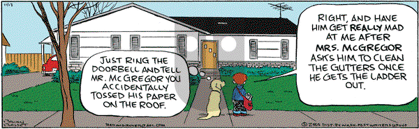 Red and Rover on Friday November 13, 2009 Comic Strip