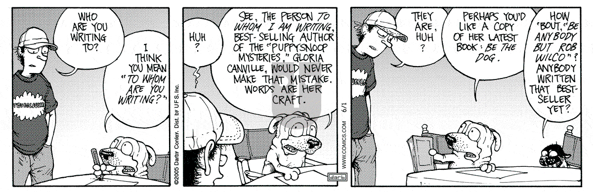Get Fuzzy - Wednesday June 1, 2005 Comic Strip