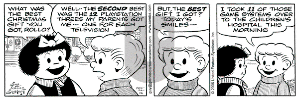 Nancy on Tuesday December 26, 2006 Comic Strip