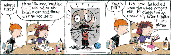 Cul de Sac - Saturday October 9, 2021 Comic Strip