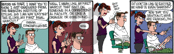 Monty on Tuesday February 1, 2011 Comic Strip